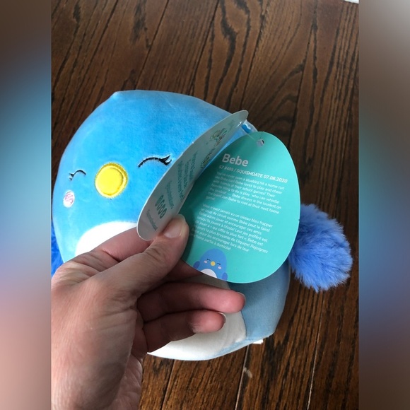 Original Squishmallows 8” Bebe the Bluebird - BRAND NEW w/TAGS! - Picture 7 of 8